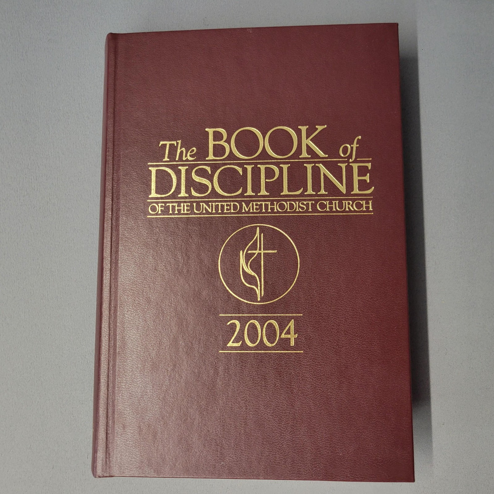 Vintage 2004 Book of Discipline United Methodist Church Hardcover Religious Law